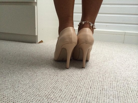chaussure femme sexy pump nude - talons hauts beige - talons killer