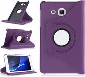 Samsung Galaxy Tab A 7.0 inch (2016) T280 / T285 Hoes Cover 360 graden draaibare Case Paars