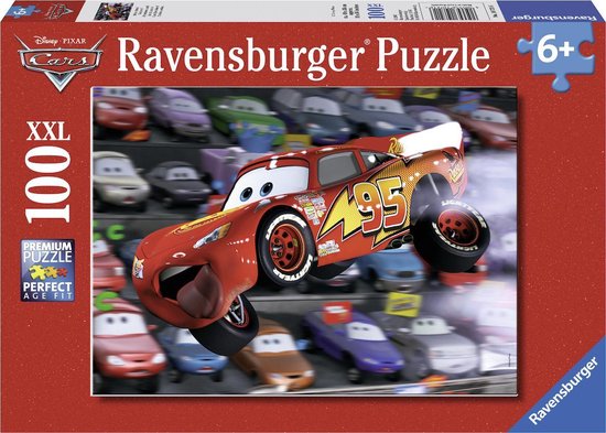 Ravensburger puzzel Disney Cars, autos autos! - Legpuzzel - 100 stukjes |  bol.com