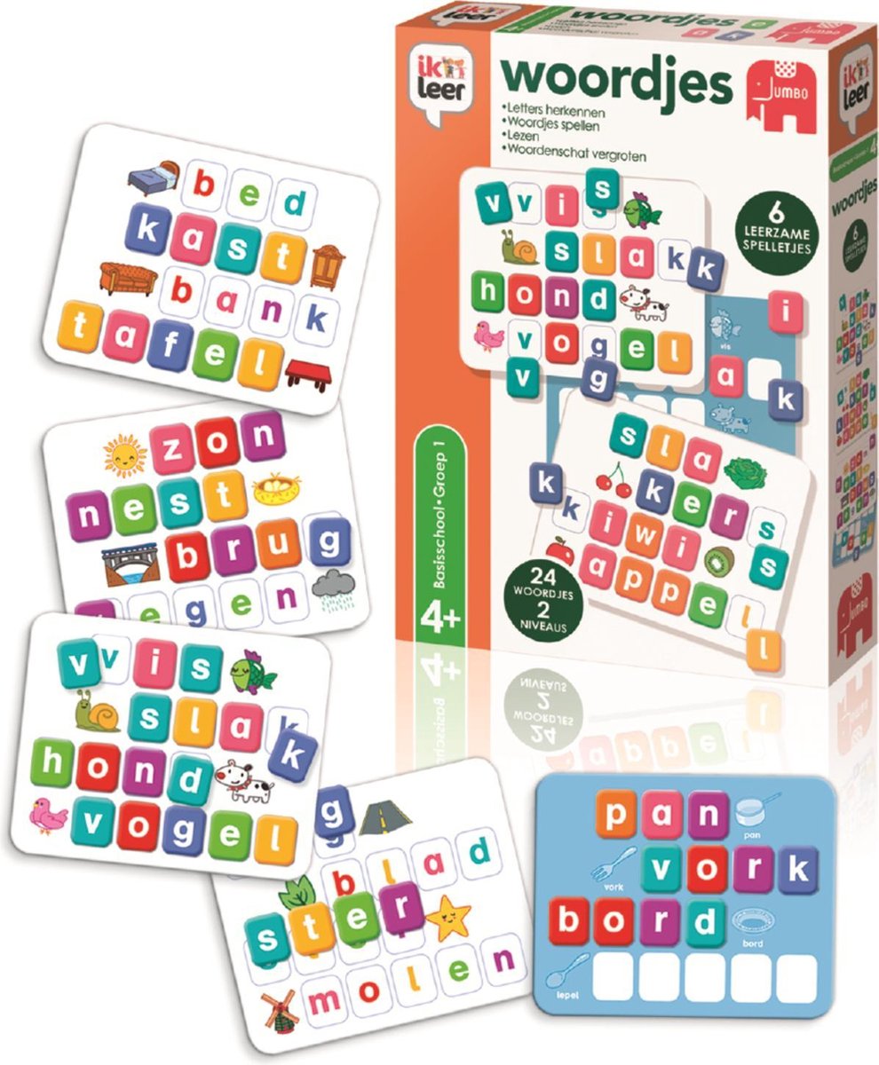 Jumbo - Ik Leer - Woordjes - Educatief spel - Vanaf4 jaar — afbeelding 18