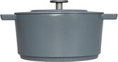 Bol.com Combekk Braadpan - Dutch Oven - 28cm - grijs aanbieding