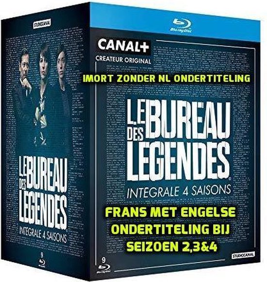 Metalen lijn Chaise longue Picknicken Le Bureau des legendes - Seasons 1 - 4 [Blu-ray] (Blu-ray) | Dvd's | bol.com