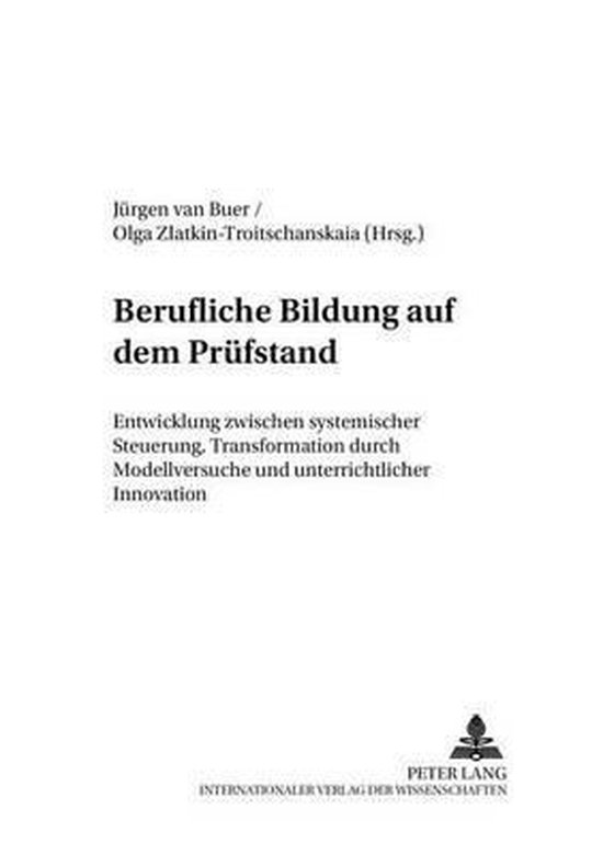Berufliche Bildung auf dem Prüfstand - cover