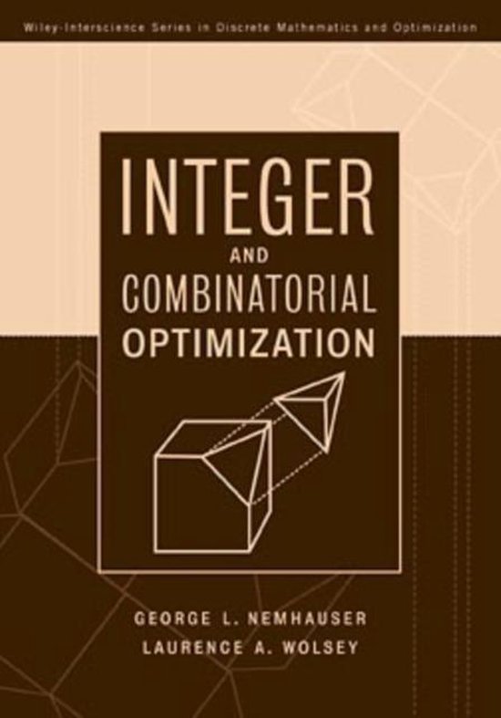 Integer and Combinatorial Optimization - cover