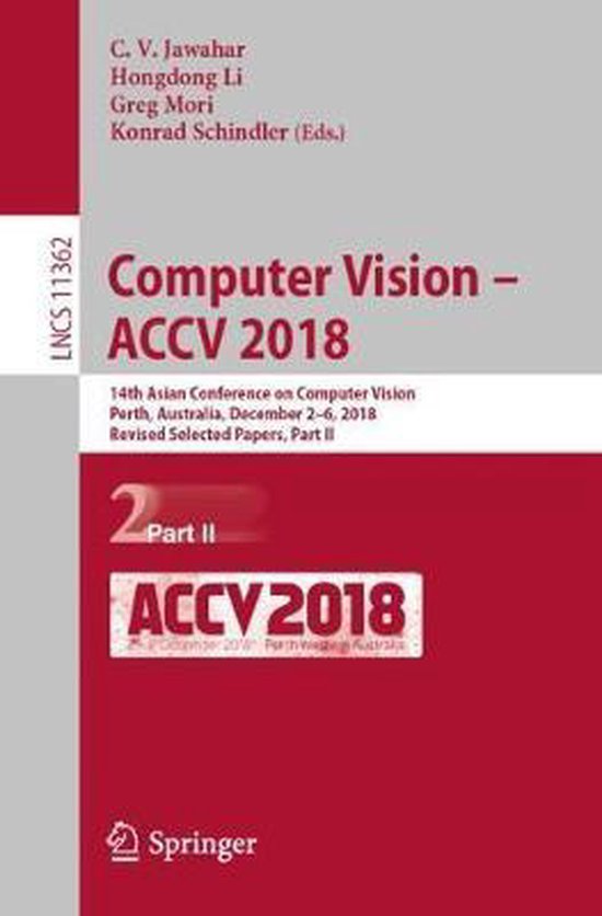 Lecture Notes in Computer Science11362- Computer Vision –  ... - cover