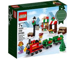 foto van LEGO Kerstmis Treinrit - 40262