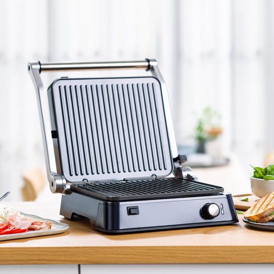 BK Connect - Tosti apparaat - Contactgrill - openklapbaar - PFAS-vrij - BK