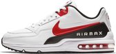 Nike Air Max LTD 3 Heren Sneakers - White/Univ Red-Black - Maat 40