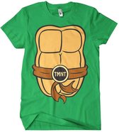 Teenage Mutant Ninja Turtles - T-shirt unisexe pour homme Costume Shield vert - Superheroes merchandise television - S - Hybris