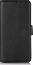 Mobigear Telefoonhoesje geschikt voor Sony Xperia 10 V Hoesje | Mobigear Wallet Bookcase Portemonnee | Pasjeshouder voor 2 Pasjes | Telefoonhoesje voor Pinpas / OV Kaart / Rijbewijs - Zwart
