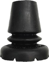 Classic Canes Wandelstok dop – Type J – 19 mm - Rubber - Flexibele onderkant - Wandelstokdop - Wandelstokdoppen - Dop - Rubberdop voor wandelstok