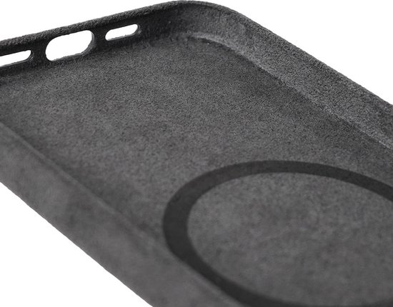 iPhone 15 Pro Max - Coque Alcantara - Gris Espace