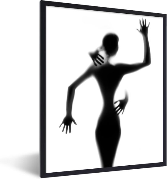 Affiche - Cadre photo - Zwart - Mains - Corps - 30x40 cm - Cadre - Cadre poster