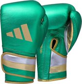 Gants de boxe adidas Speed ​​​​500 Professional (kick) Vert/ Or 16oz