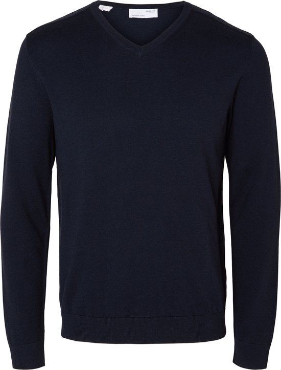 Pull homme SELECTED HOMME SLHBERG LS KNIT V-NECK NOOS - Taille S