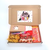 Cadeaupakketje Sinterklaas - brievenbuspakket - Liefs van de Sint - Bolletje kruidnoten - chocolade munten - Tony chocolonely - hartjes - Mentos