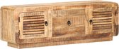 The Living Store Houten TV-meubel - 120 x 30 x 40 cm - klassieke stijl