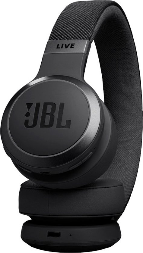 JBL Live 670NC - Draadloze on-ear koptelefoon met noise cancelling - Zwart - JBL