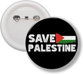 Button Met Speld - Save Palestine