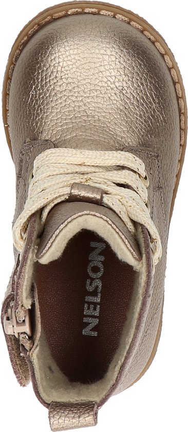 Botte à lacets pour filles Nelson - Or - Taille 26