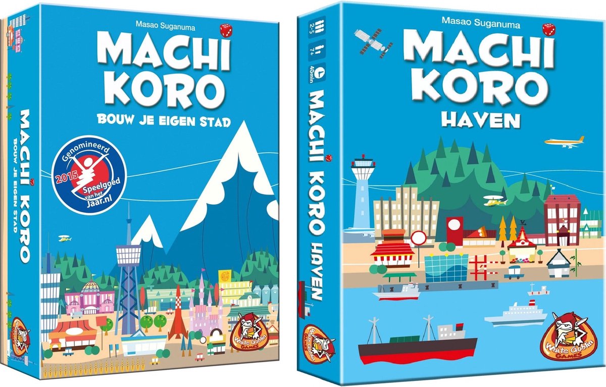 WGG Machi Koro en uitbreiding Machi Koro Haven