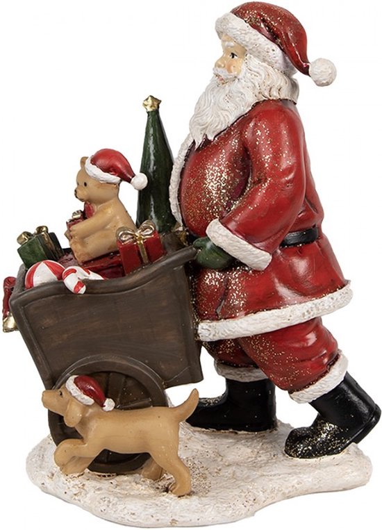 Jouer au Père Noël - figurine 30cm Ruhhy 22162
