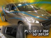Zijwindschermen geschikt voor Peugeot 208 5-drs 2012- V + A Ramen