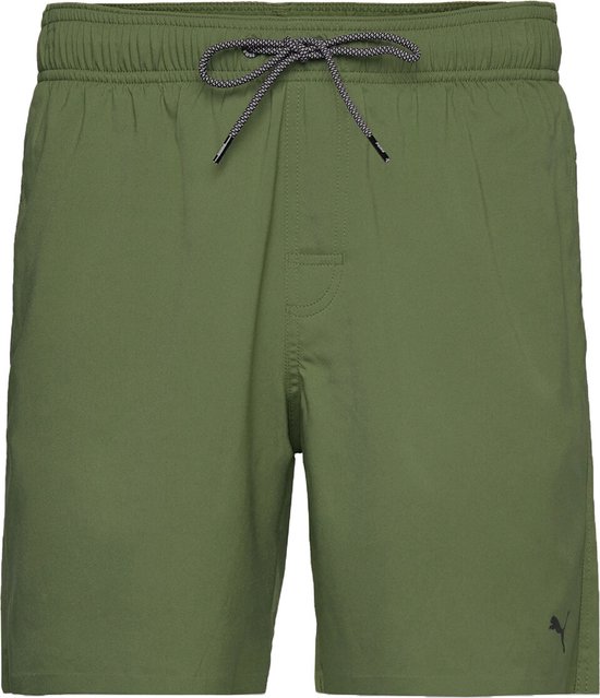 Puma - Swim Men Medium Length - Heren Groene Zwembroek-S