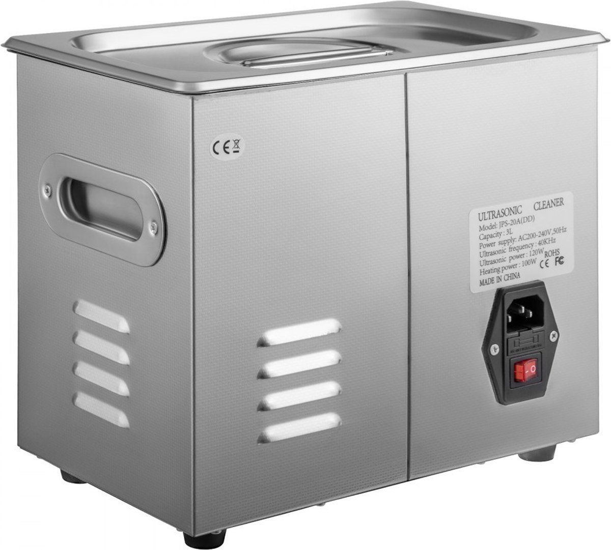 BananaB JPS-20A Ultrasonic Cleaner 3L Cleaner Ultrasonic Cleaning