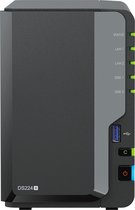 Synology DS224+ ROUGE 12 To (2x 6 To)