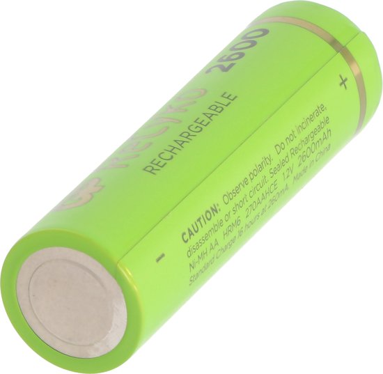 GP Batteries 270AAHCE-2WB2, Batterie rechargeable, AA, Hybrides nickel-métal (NiMH), 1,2 V, 2 pièce(s), 2600 mAh