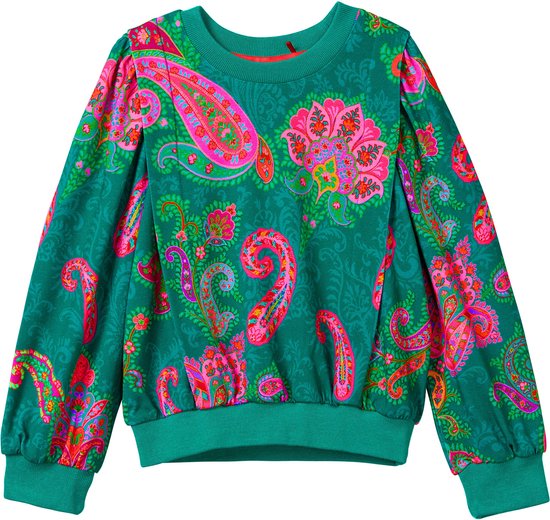 Oilily Tjoice - T-shirt - Meisjes - Groen - 116