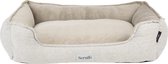 Bol.com Scruffs Harvard Box Bed - Orthopedische Hondenmand - Memory Foam - XL - Pearl Grey - 90 x 70 cm aanbieding