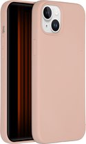 Accezz Hoesje Geschikt voor iPhone 15 Plus Hoesje Siliconen - Accezz Liquid Silicone Backcover Geschikt voor MagSafe - Roze