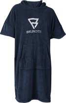 Brunotti Poncho-Solid Poncho Uni - Blauw - ONE SIZE