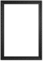 Barok Lijst 40x40 cm Zwart - Abigail