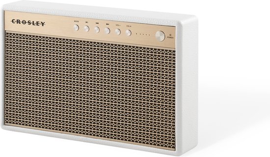 Crosley Montero Speaker - White van Crosley — afbeelding 2