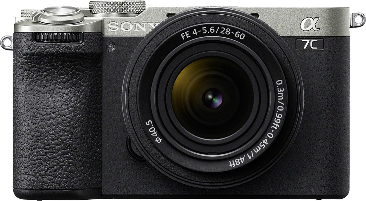 Sony Systeemcamera A7C II + Allround lens 28 - 60 mm Zilver - Sony