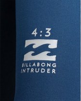 2024 Billabong Heren Intruder 4/3mm Rug Ritssluiting Wetsuit ABYW10020