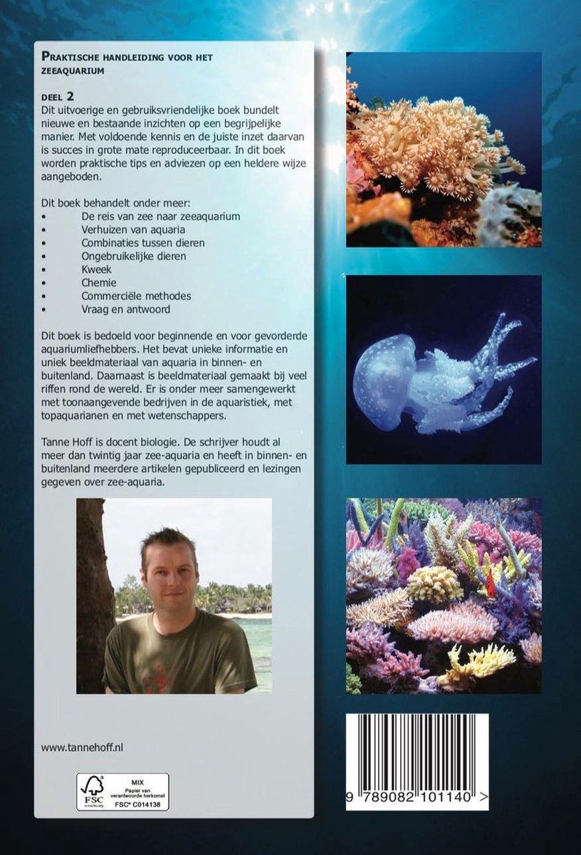 Praktische handleiding voor het zeeaquarium 2: Inzicht, inspiratie, vraag en antwoord - back cover