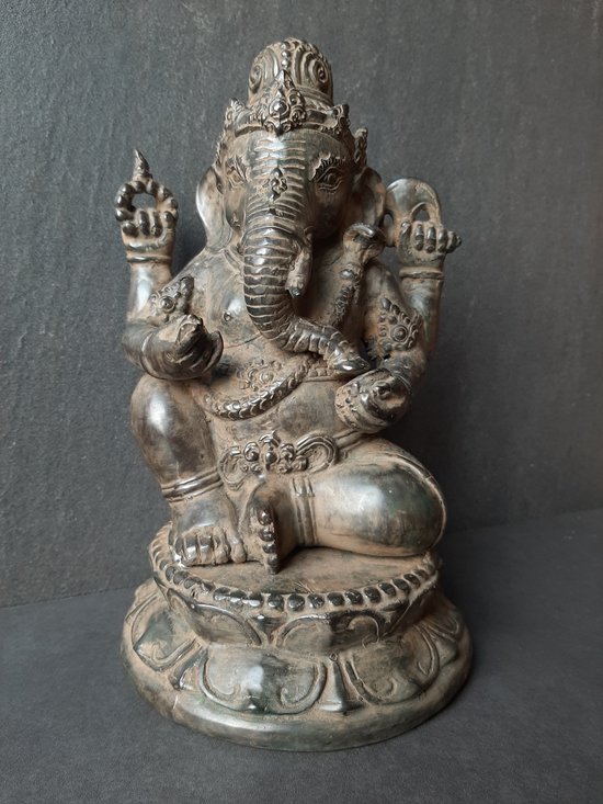 Statue en bronze Ganesh/Ganapati/Inde/Asie/Indonésie