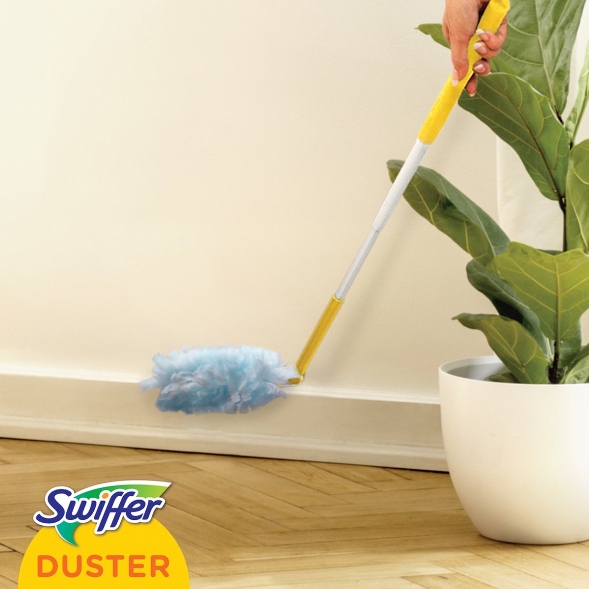 Swiffer Duster XXL Kit Inclusief 1 Handvat En 2 Duster Navullingen, Vangt En Houdt Tot 3 Keer Meer Stof En Haar Vast Dan Een Gewone Plumeau