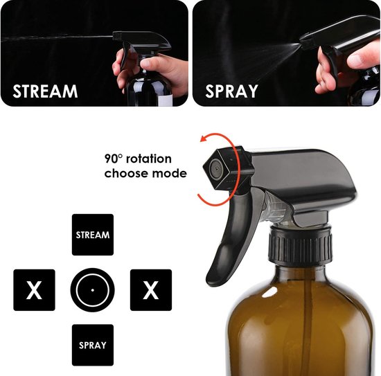 Haar Spray Fles, Fijne Mist Sprayer, 200ml Salon Spray Haar Mister Lege Plastic Water Spuitfles Voor Krullend Haar Haar Knippen Kapper Stylist