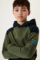 GARCIA Jongens Sweater Groen - Maat 164/170