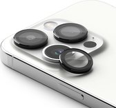 Ringke Frame Glass Geschikt voor Apple iPhone 15 Pro - Camera Protector Tempered Glass