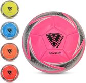 VIZARI ODYSSEY Voetbal | Roze | Maat 3 | Unieke Grafische Ontwerpen | Voetballen voor Kinderen & Volwassenen | Verkrijgbaar in 4 Kleuren