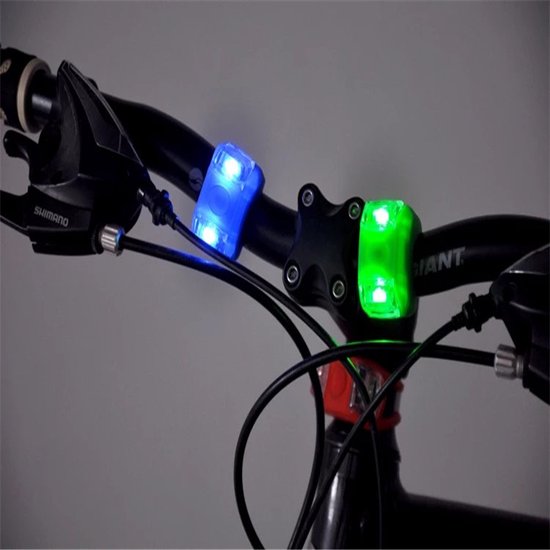 hbs HL-009-Green - LED Fietsverlichting Set - Groen — afbeelding 4