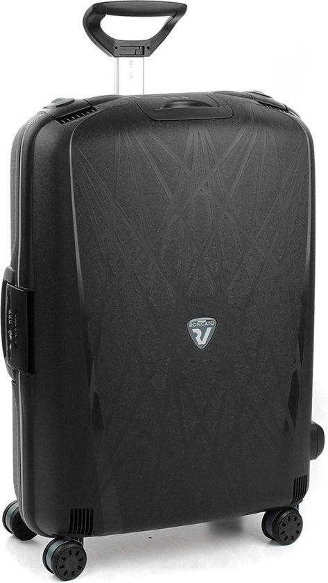 Roncato Light 4 Wiel Trolley 75 nero