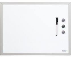Desq - Whiteboard - Magnetisch - Inclusief montage set - 40 x 60 cm