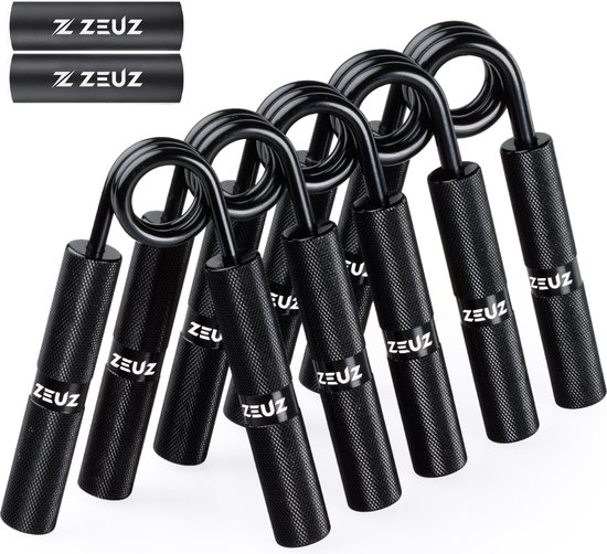 ZEUZ 5-Delige Metalen Fitness Handtrainer Set